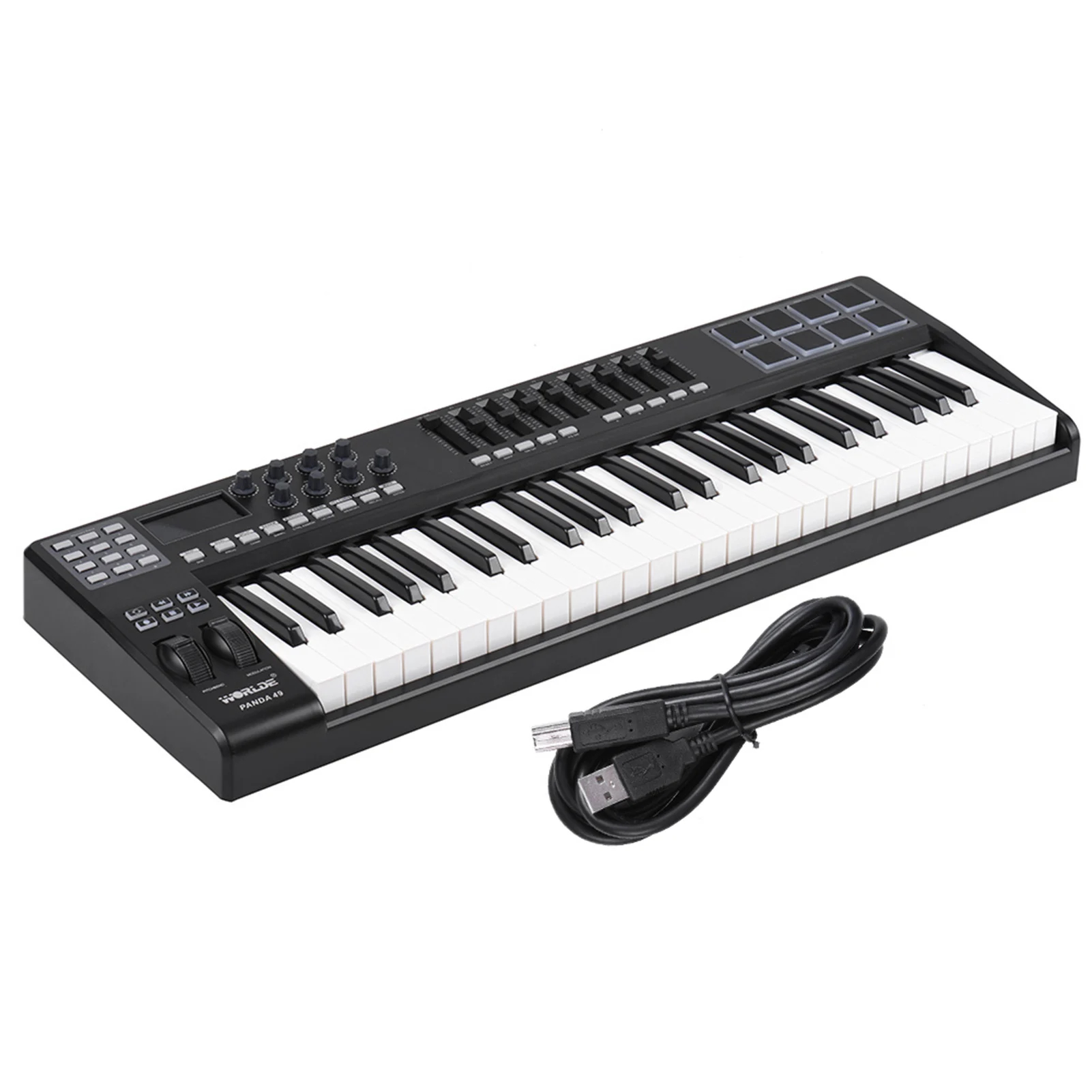 Midi Controller Pad - WORLDE PANDA49 Edu-Paket | 49 Tasten