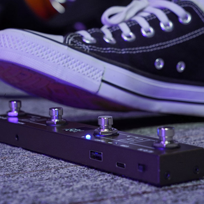 Midi Controller Pad - M-VAVE Digitaler Multi-Effektprozessor „Chocolate Plus“ Kabelloser