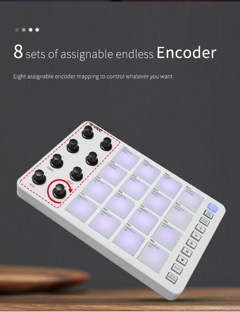 M-Vave SMC-PAD LaunchPad Desig – Midi Controller Pad Bewertung und Preis