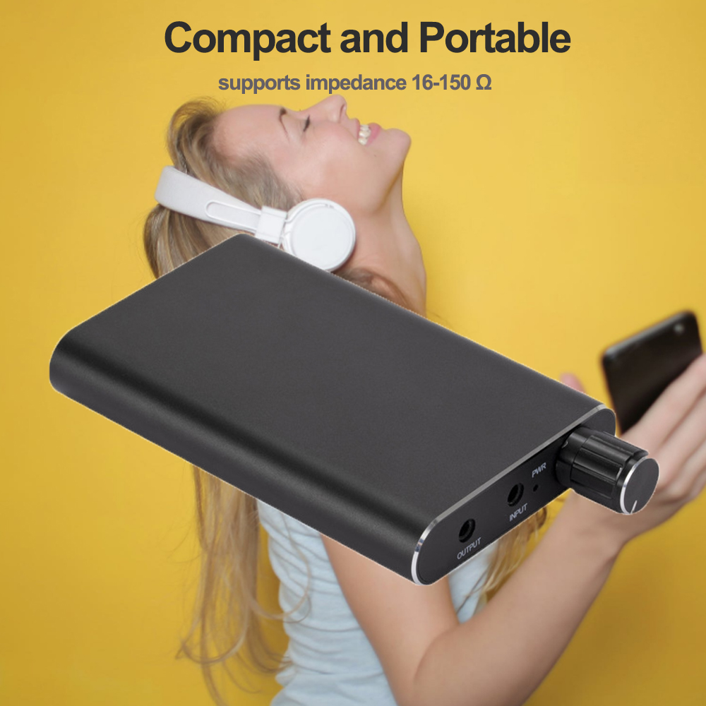 Tragbare Kopfhörer Verstärker  – Audio Without Music Bewertung und Preis
