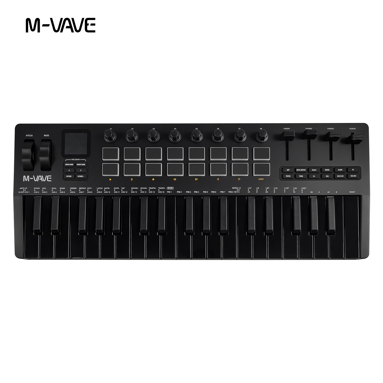 M-VAVE SMK-37 USB-MIDI-Control – Midi Controller Pad Bewertung und Preis