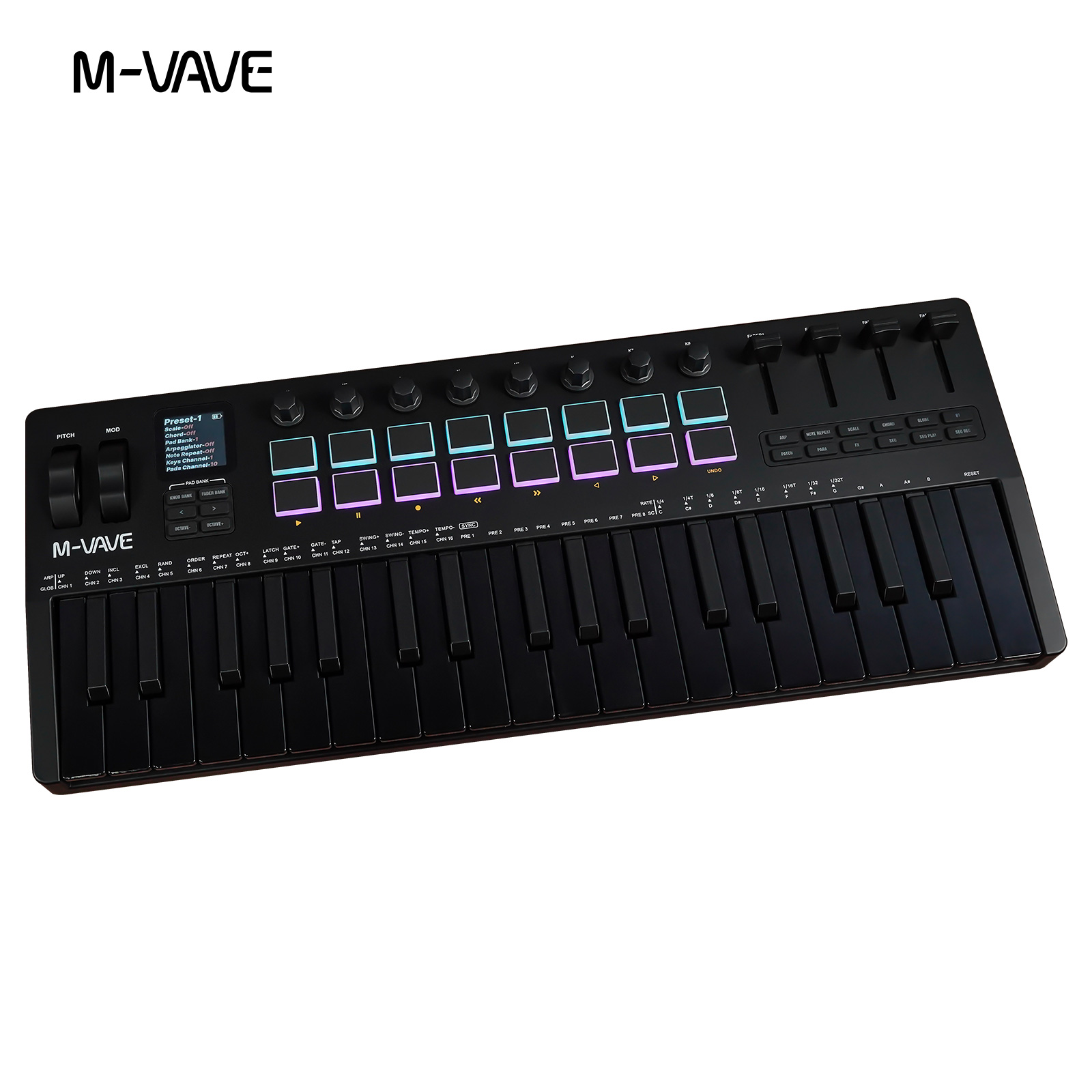 M-VAVE SMK-37 USB-MIDI-Control – Midi Controller Pad Bewertung und Preis